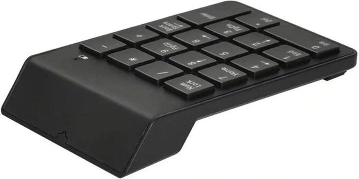 Draadloos numeriek toetsenbord – 2.4G USB ontvanger – Mini extern keypad – Ergonomisch – Zwart-Numeriek toetsenbord-Ilumina Benelux