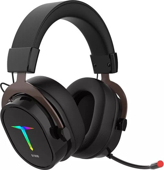 Draadloze Gaming Headset – G1000 – Geschikt voor PS4/PS5, PC & Switch – Bluetooth – Zwart-Ilumina Benelux