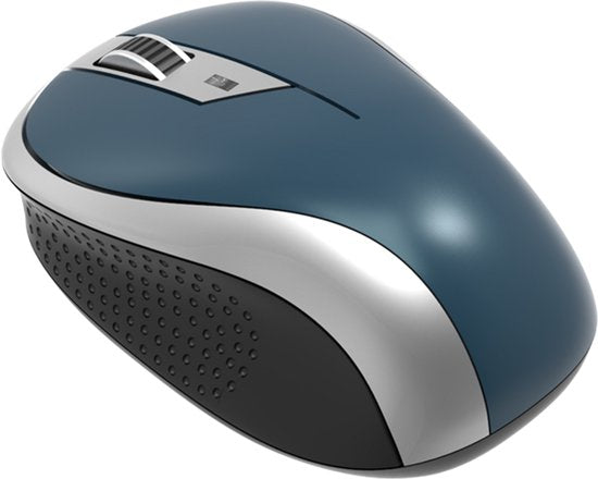 Draadloze muis laptop & computer – Optische USB ontvanger – 2.4GHz – Ergonomisch – Groen-Muis-Ilumina Benelux