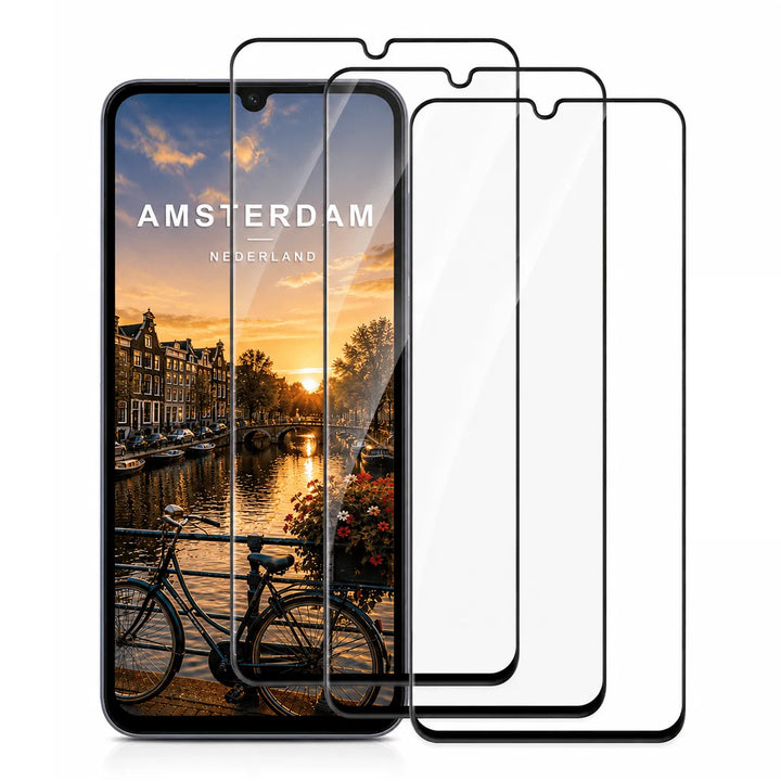 Motorola Moto E20/E30/E40 Screenprotector Glas Full Tempered – 3-Pack-Ilumina Benelux
