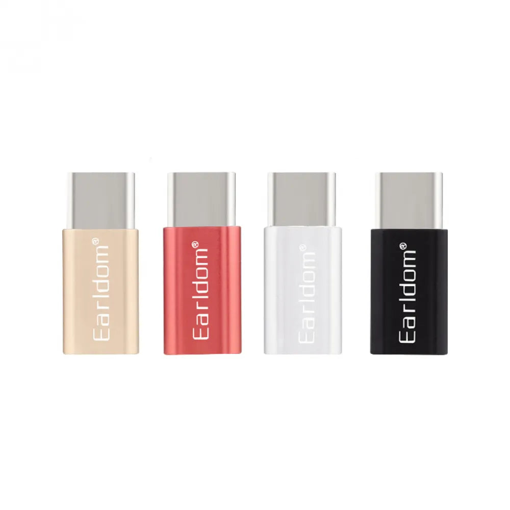 Earldom Micro USB naar Type C - Zilver-USB-Kabels-Ilumina Benelux