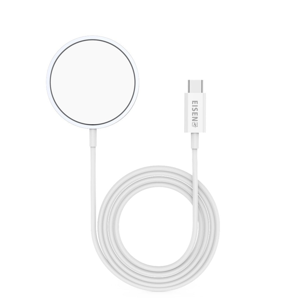 Magnetic Charger 15W – MagSafe Draadloze Oplader – USB-C Snellader – Magnetische Wireless Charger – Geschikt voor iPhone 14/15/16/17 Serie-Ilumina Benelux