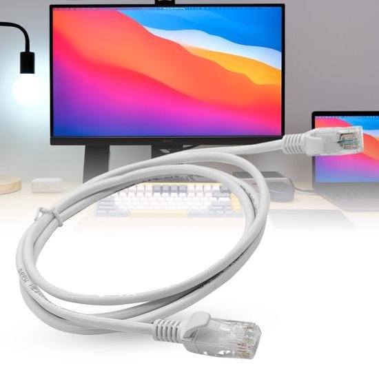 Ethernet kabel – Cat 6 UTP – RJ45 – 20 Meter – Zwart-Internetkabels-Ilumina Benelux