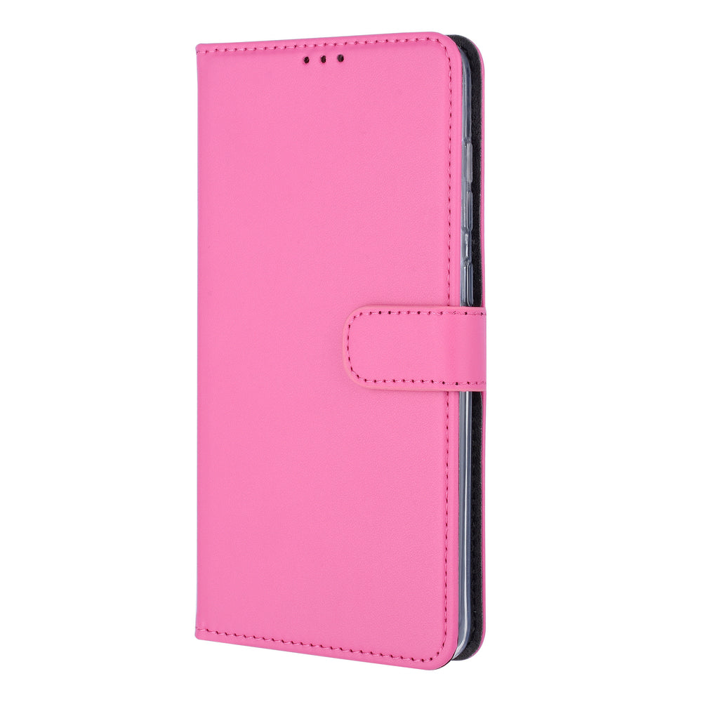 Felroze Book Case voor Samsung Galaxy A70 - Pasjeshouder - Magneetsluiting (A705F)-Hoesjes-Ilumina Benelux