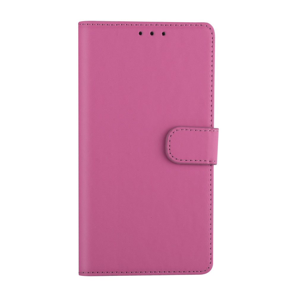 Felroze hoesje Samsung Galaxy A01 - Book Case - Kaarthouder (A015F)-Hoesjes-Ilumina Benelux