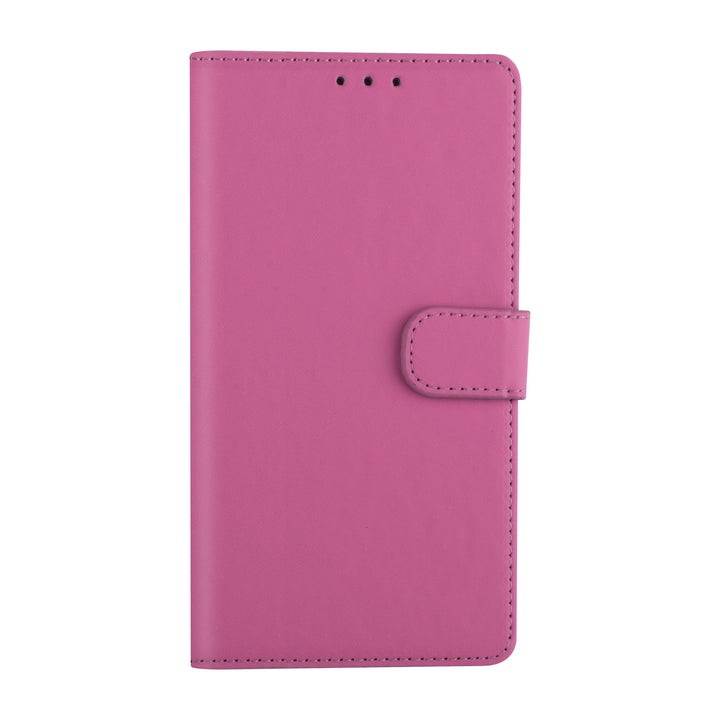 Felroze hoesje Samsung Galaxy A01 - Book Case - Kaarthouder (A015F)-Hoesjes-Ilumina Benelux