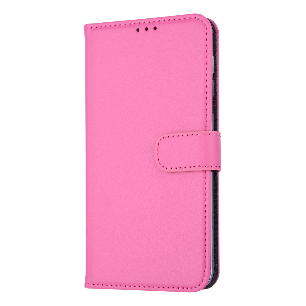 Felroze hoesje Samsung Galaxy A10 (2019) Book Case - Pasjeshouder - Magneetsluiting (A105F)-Hoesjes-Ilumina Benelux
