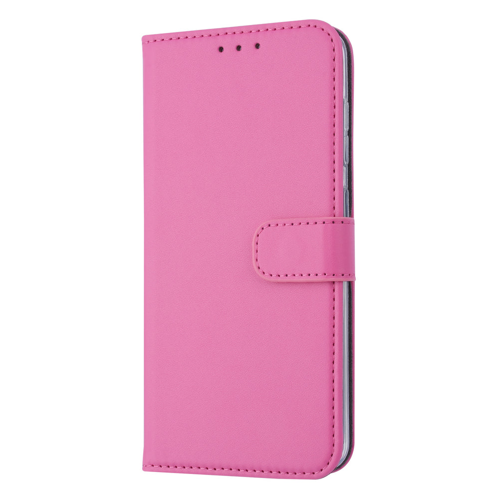Felroze hoesje Samsung Galaxy M40 - Book Case - Pasjeshouder - Magneetsluiting (M405F)-Hoesjes-Ilumina Benelux