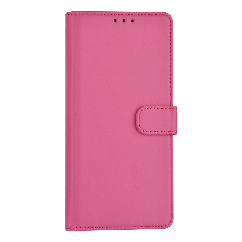 Felroze hoesje voor Oppo A74 5G & Oppo A54 5G - Book Case - Pasjeshouder - Magneetsluiting-Hoesjes-Ilumina Benelux