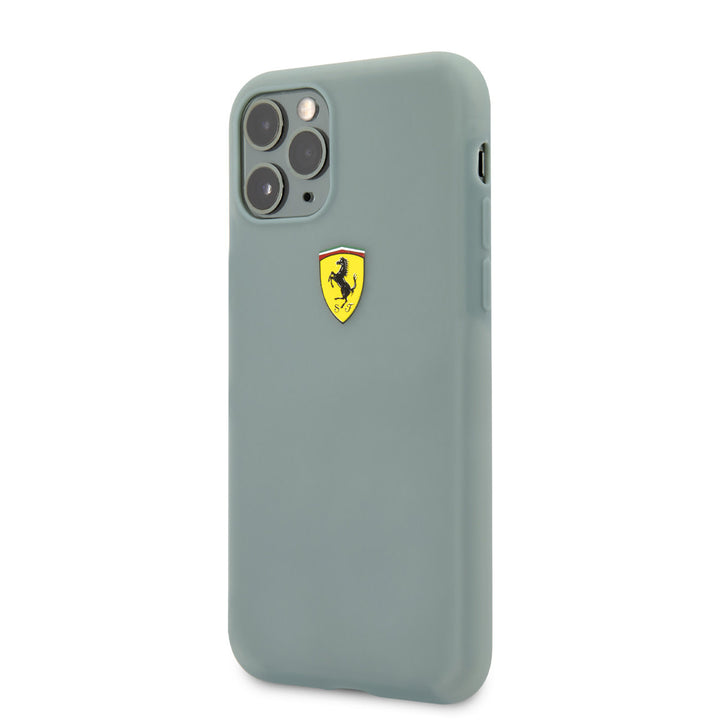 Ferrari iPhone 11 Pro Backcover hoesje - Silicone - Printed Logo - Groen-Hoesjes-Ilumina Benelux