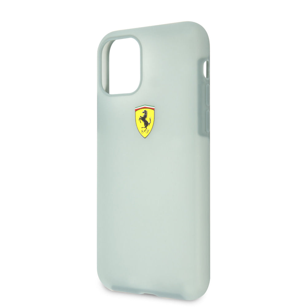 Ferrari iPhone 11 Pro Backcover hoesje - Silicone - Printed Logo - Groen-Hoesjes-Ilumina Benelux