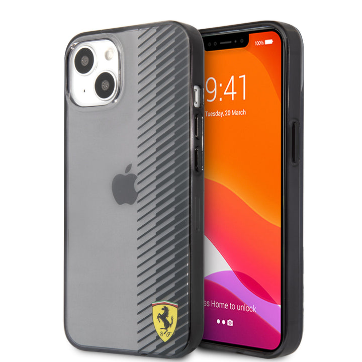 Ferrari iPhone 13 Backcover hoesje Gradients - Zwart-Hoesjes-Ilumina Benelux