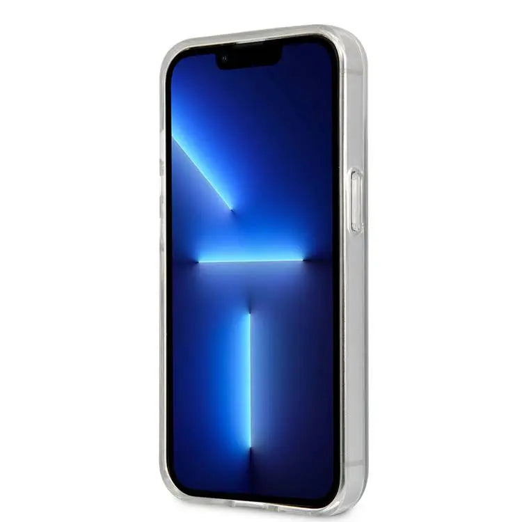 Ferrari iPhone 13 Pro Max Backcover hoesje 3D Stripes - Zilver-Hoesjes-Ilumina Benelux