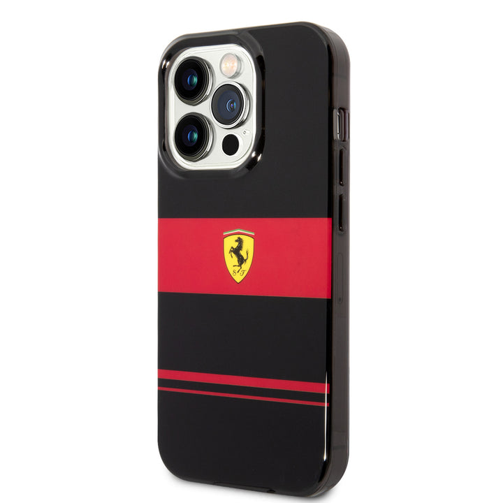 Ferrari iPhone 14 Pro Backcover hoesje Magsafe Bicolor - Zwart-Hoesjes-Ilumina Benelux