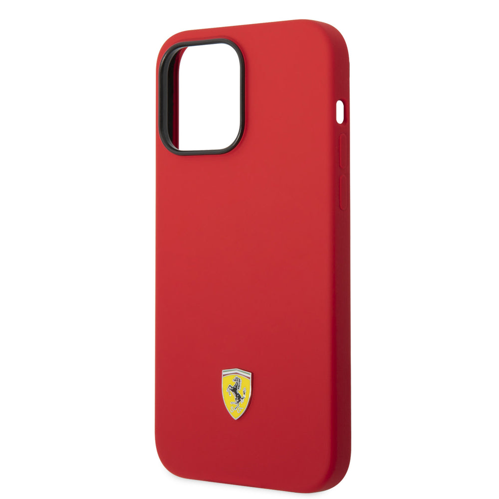 Ferrari iPhone 14 Pro Max Backcover hoesje - Rood-Hoesjes-Ilumina Benelux