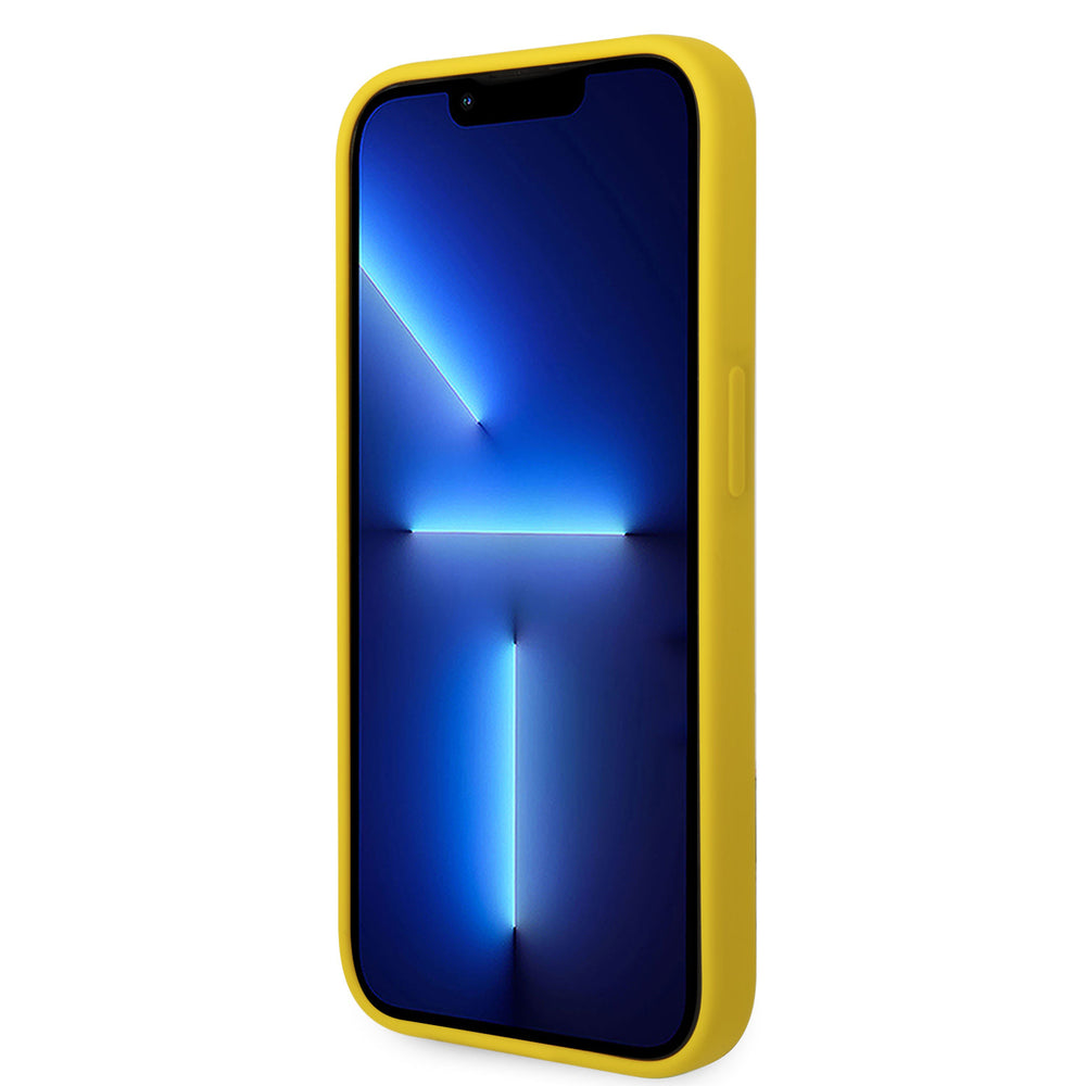 Ferrari iPhone 14 Pro Max Backcover hoesje Scuderia Yellow - Geel-Hoesjes-Ilumina Benelux