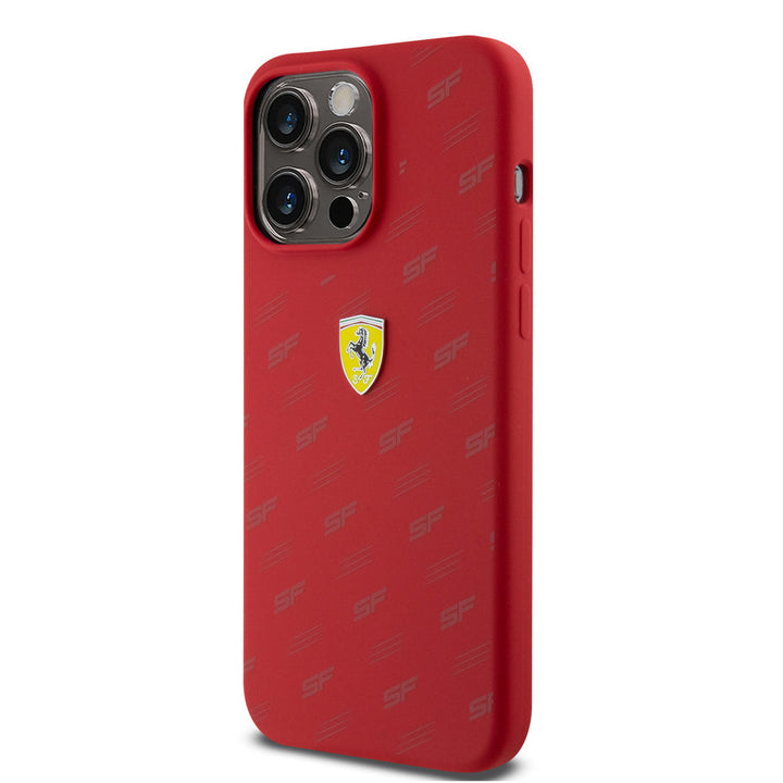 Ferrari iPhone 15 Plus Backcover hoesje - Over SF - Rood-Hoesjes-Ilumina Benelux