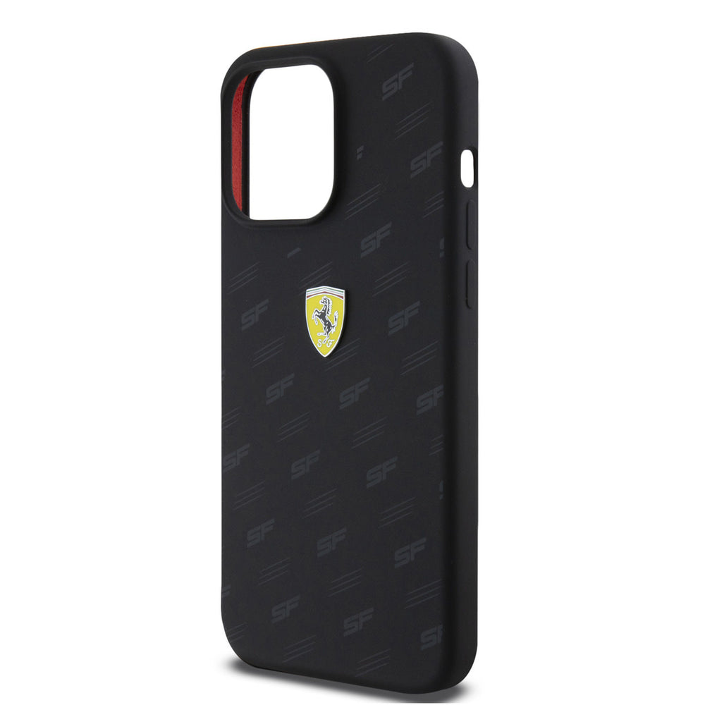 Ferrari iPhone 15 Plus Backcover hoesje - Over SF - Zwart-Hoesjes-Ilumina Benelux