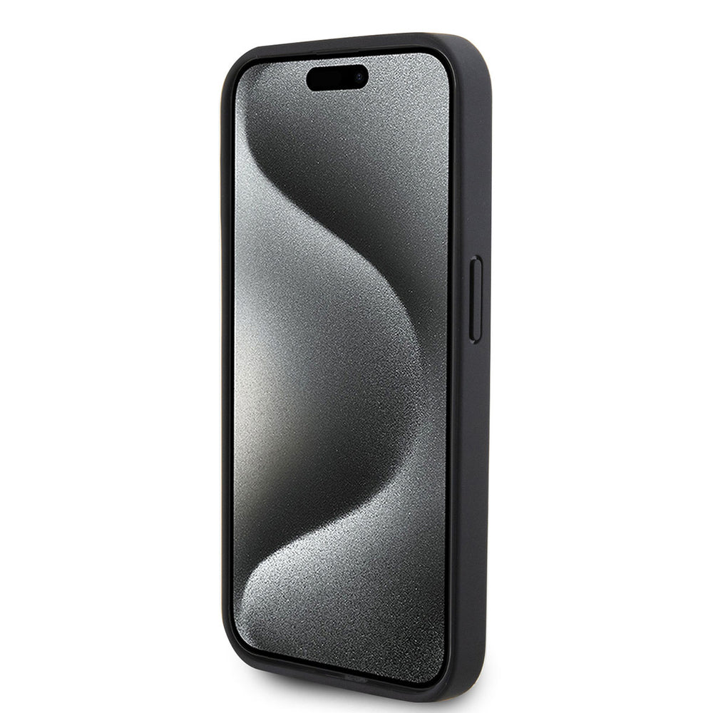 Ferrari iPhone 15 Pro Hardcase Backcover Perforated - Rood-Hoesjes-Ilumina Benelux