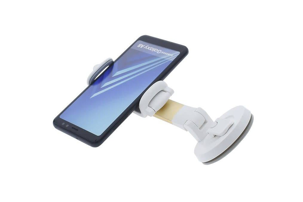 Flexibel Goud Telefoonhouder auto - Universele telefoonhouder Zuignap -Veilig Bellen en Navigeren - Kunststof-Telefoonhouders-Ilumina Benelux