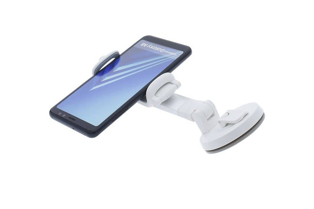 Flexibel Zilver Telefoonhouder auto - Universele telefoonhouder Ventilatierooster -Veilig Bellen en Navigeren - Kunststof-Telefoonhouders-Ilumina Benelux