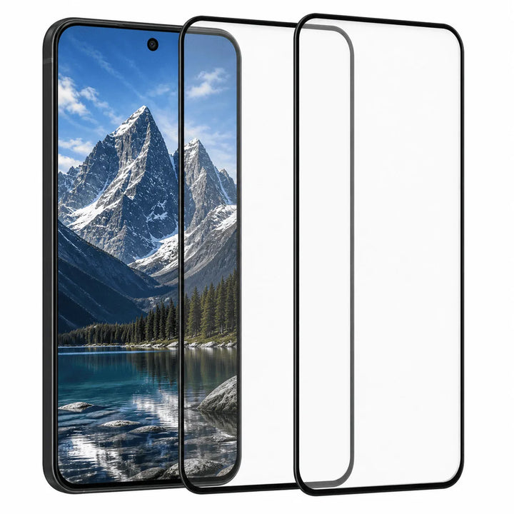Samsung Galaxy S24 FE/S25 FE Screenprotector Glas Full Cover Gehard 9H – 2x-Ilumina Benelux