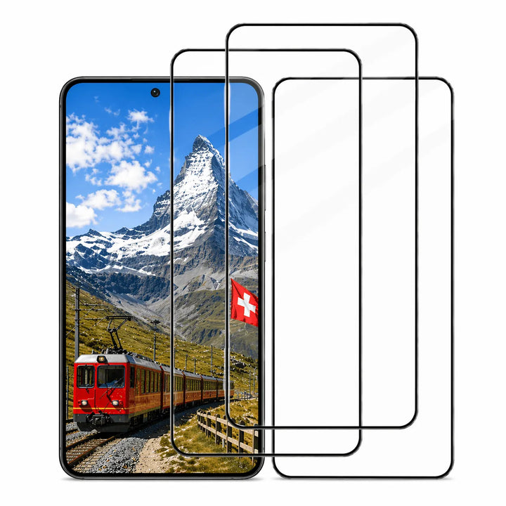 Samsung Galaxy S22 Screenprotector Full Cover – 9H Gehard Glas – 3-Pack-Ilumina Benelux