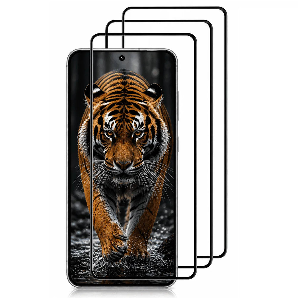 Samsung Galaxy A71 Screenprotector Full Cover – 9H Gehard Glas – 3-Pack-Ilumina Benelux