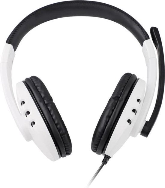Gaming headset – Dobe Stereo Koptelefoon – Geschikt voor PS5, PS4, Xbox One, PC & Switch – Wit-Ilumina Benelux