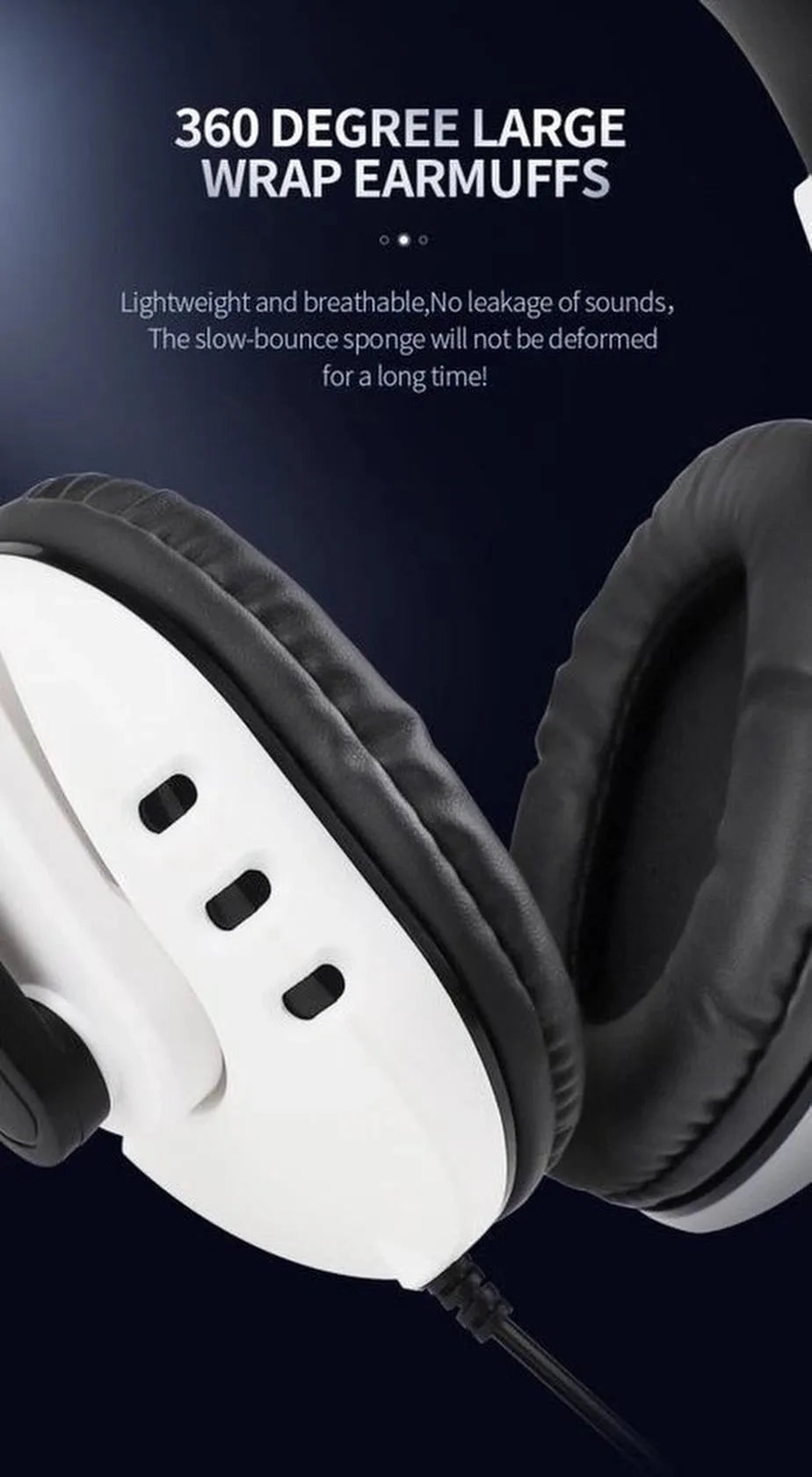 Gaming headset – Dobe TY-0820 Premium – Over-ear – Geschikt voor PS4/PS5, PC, Xbox Series X/One & Nintendo Switch – Zwart-Ilumina Benelux
