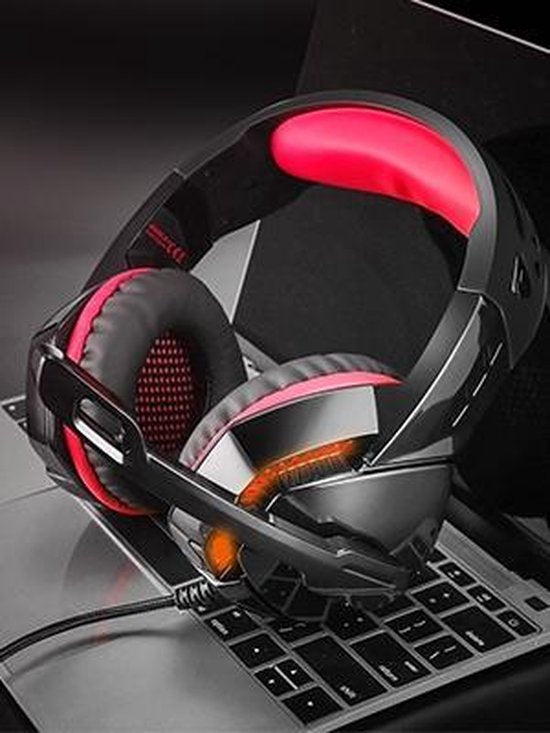 Gaming headset – Draadloos & bedraad – 7.1 surround sound – Noise cancelling microfoon – Bluetooth & 3.5mm jack – Zwart-Ilumina Benelux