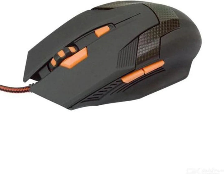 Gaming muis bedraad – 7 knoppen – 3200 DPI – USB optisch – Ergonomisch – Zwart-Muis-Ilumina Benelux