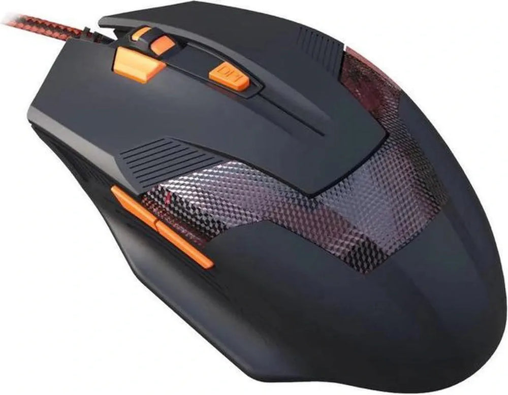Gaming muis bedraad – 7 knoppen – 3200 DPI – USB optisch – Ergonomisch – Zwart-Muis-Ilumina Benelux