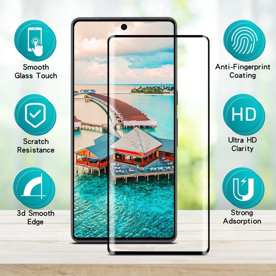 Google Pixel 7 Pro Screenprotector Gehard 9H Screenprotector Full Cover – 2-Pack-Ilumina Benelux