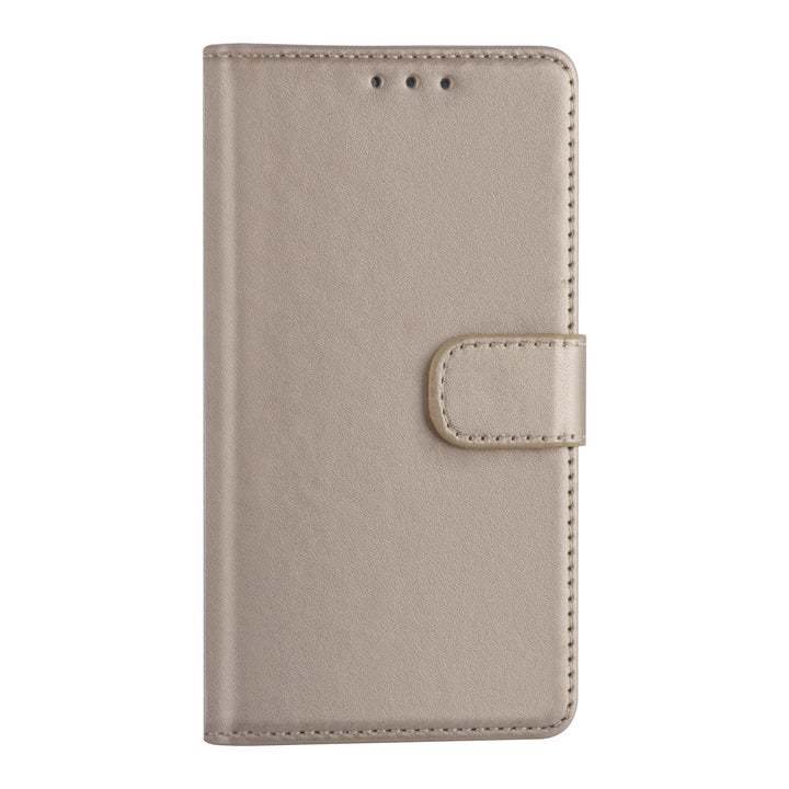 Goud hoesje iPhone 12 Pro Max - Book Case - Kaarthouder-Hoesjes-Ilumina Benelux