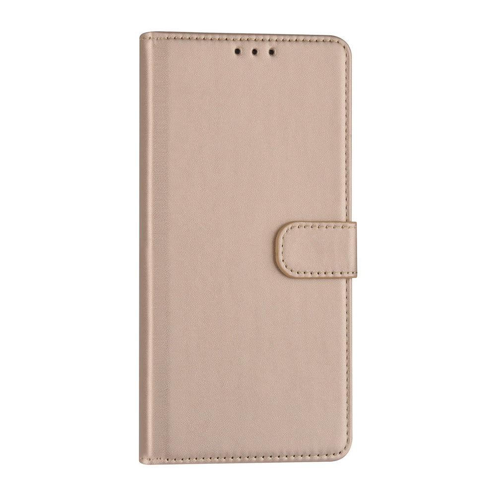Goud hoesje voor Oppo A15 - Book Case - Pasjeshouder - Magneetsluiting-Hoesjes-Ilumina Benelux
