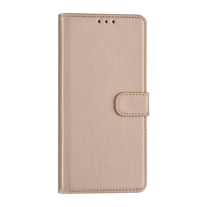 Goud hoesje voor Oppo A15 - Book Case - Pasjeshouder - Magneetsluiting-Hoesjes-Ilumina Benelux