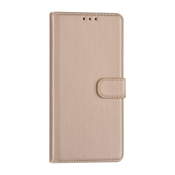 Goud hoesje voor Oppo A53s - Book Case - Pasjeshouder - Magneetsluiting-Hoesjes-Ilumina Benelux