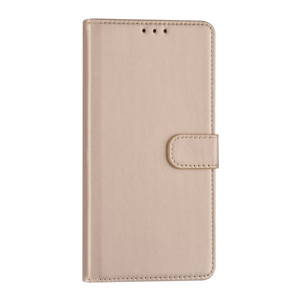 Goud hoesje voor Oppo A74 5G & Oppo A54 5G - Book Case - Pasjeshouder - Magneetsluiting-Hoesjes-Ilumina Benelux