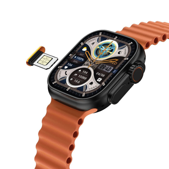 Green Lion 4G Ultra Smart Watch - Zwart-Smartwatches-Ilumina Benelux
