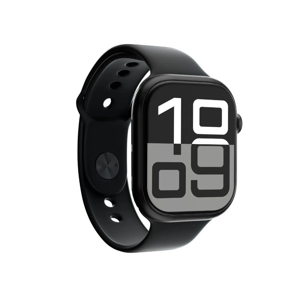 Green Lion Active SE 46 Smart Watch - Jet Black & Black Strap-Smartwatches-Ilumina Benelux