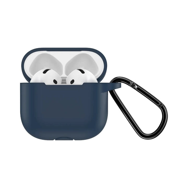 Green Lion Airpods 4 Case - Berlin Series - Blauw-Koptelefoon case-Ilumina Benelux