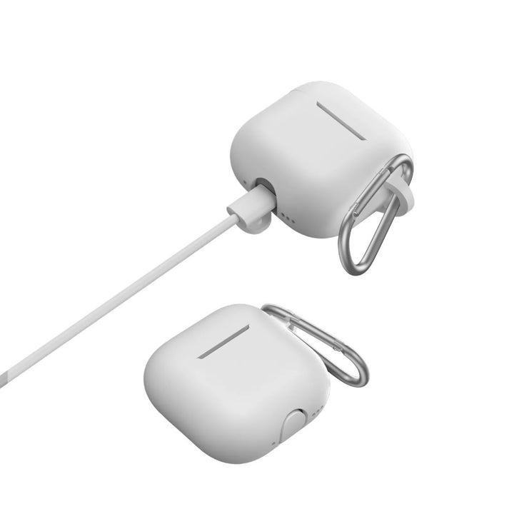 Green Lion Airpods 4 Case - Berlin Series - Wit-Koptelefoon case-Ilumina Benelux