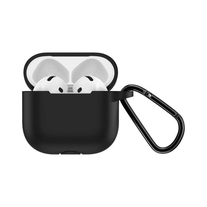 Green Lion Airpods 4 Case - Berlin Series - Zwart-Koptelefoon case-Ilumina Benelux
