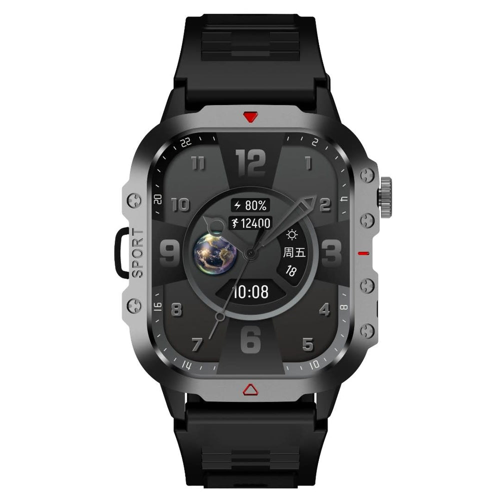 Green Lion Gravix Smart Watch - Zwart-Smartwatches-Ilumina Benelux