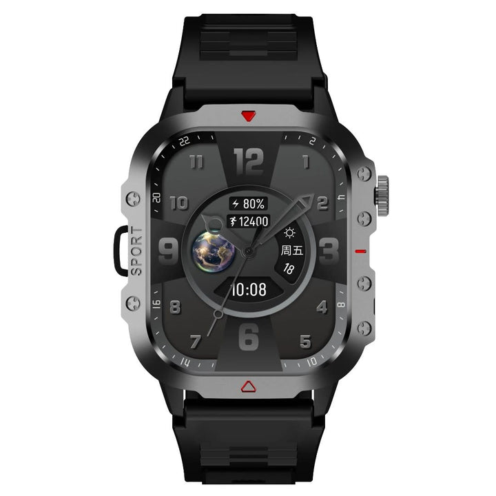 Green Lion Gravix Smart Watch - Zwart-Smartwatches-Ilumina Benelux