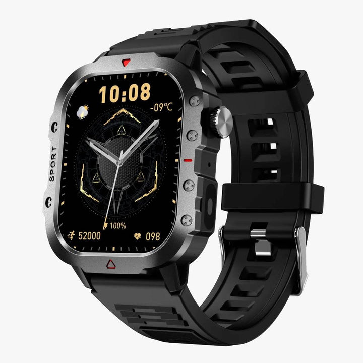 Green Lion Gravix Smart Watch - Zwart-Smartwatches-Ilumina Benelux