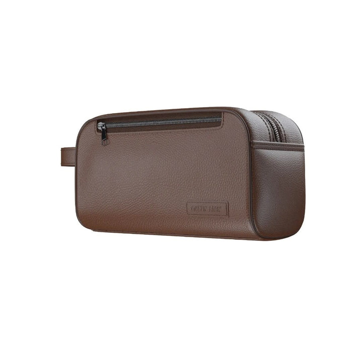 Green Lion Lakeshore Clutch Bag - PU Leather - Bruin-Hoesjes-Ilumina Benelux