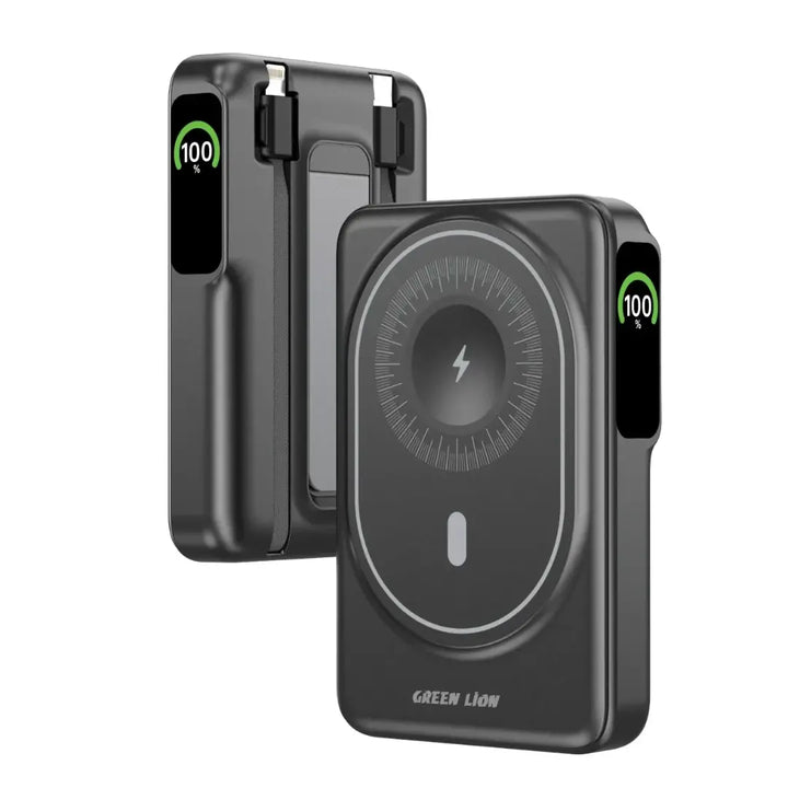 Green Lion Mag-Vision Powerbank 10000mAh - Zwart-Powerbank-Ilumina Benelux