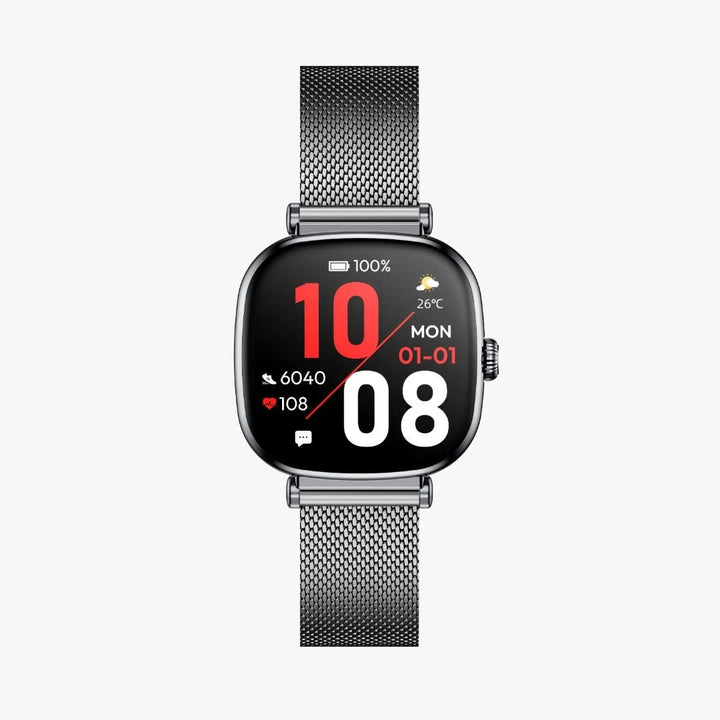 Green Lion Princess Smart Watch - Glossy Black-Smartwatches-Ilumina Benelux